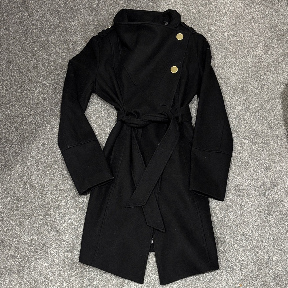 GUESS | Black Peacoat